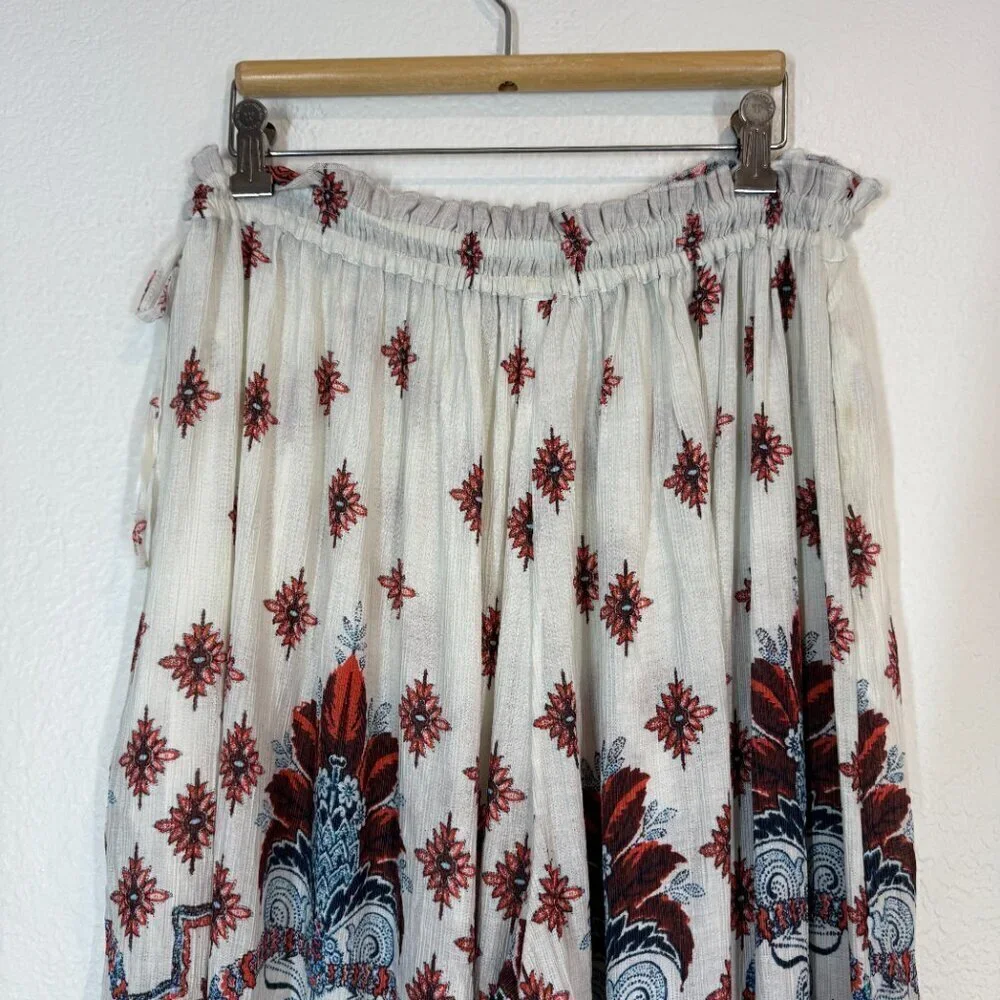 Free People Boho Wide Leg Culotte Pants Small